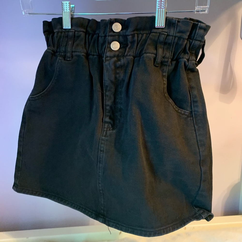 pac sun denim skirt